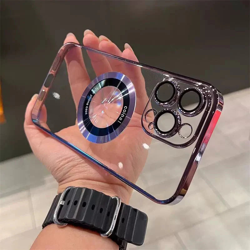 📲Transparentné magnetické púzdro pre iPhone