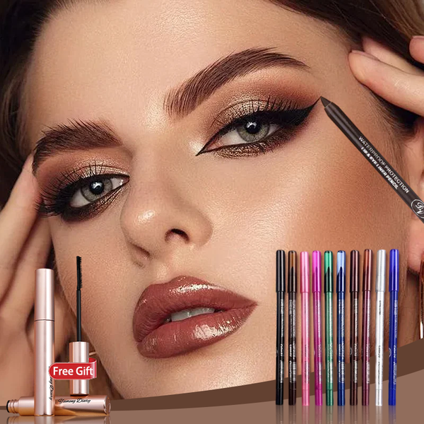 ✨Flash Sale 50% OFF✨2025 new beauty favorite?10 Colored Eyeliner Gel Pens