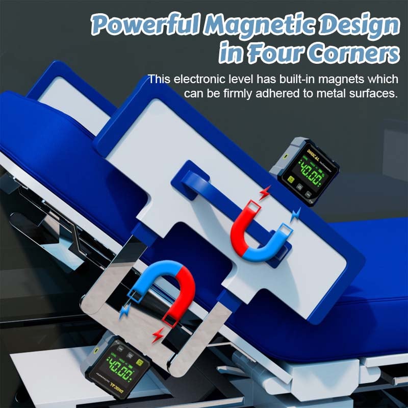 🔥Elektronický digitálny vodováha a uhlový merací prístroj🛠️