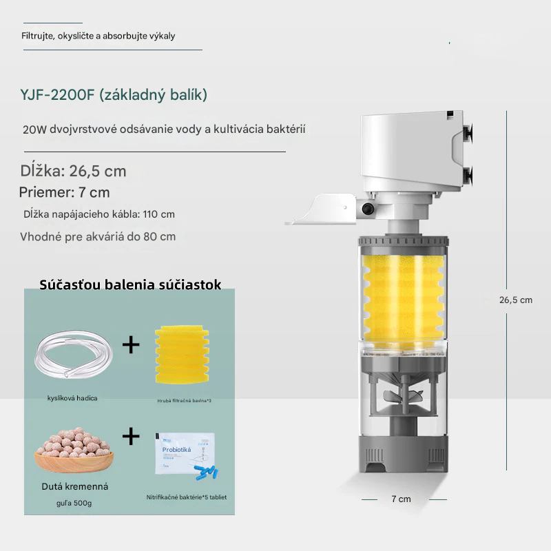 🐟Tiché elektrické akváriové filtre💦