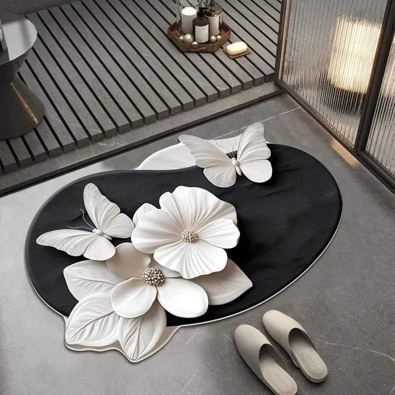 3D realistický vzor protišmyková absorpčná rohož