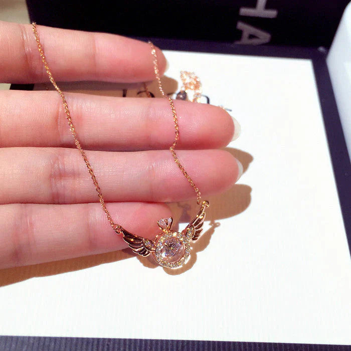 💫Naszyjnik ze skrzydłami anioła