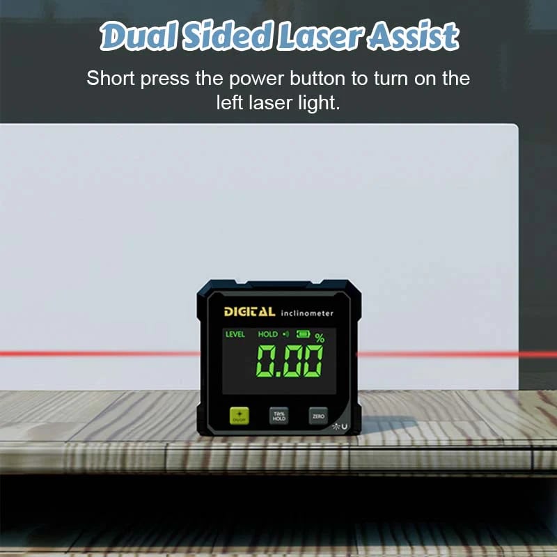 🔥Elektronický digitálny vodováha a uhlový merací prístroj🛠️