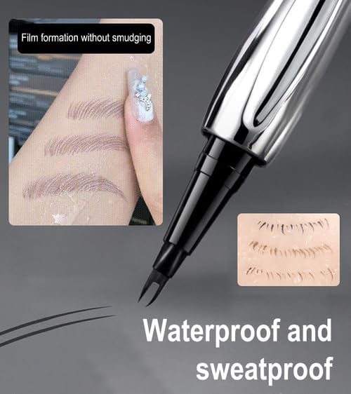 【🔥Čím viac nakúpite, tým viac zliav získate】Dlhotrvajúca vodeodolná ceruzka na obočie s mikrovidličkovým hrotom
