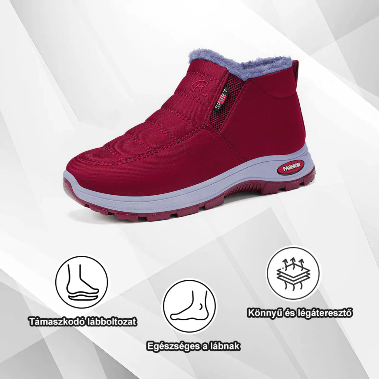 🔥A legkényelmesebb téli cipők 2025-ben - Ergonomikusan tervezett ortopéd cipők a láb-, térd- és hátfájás enyhítésére - Uniszex