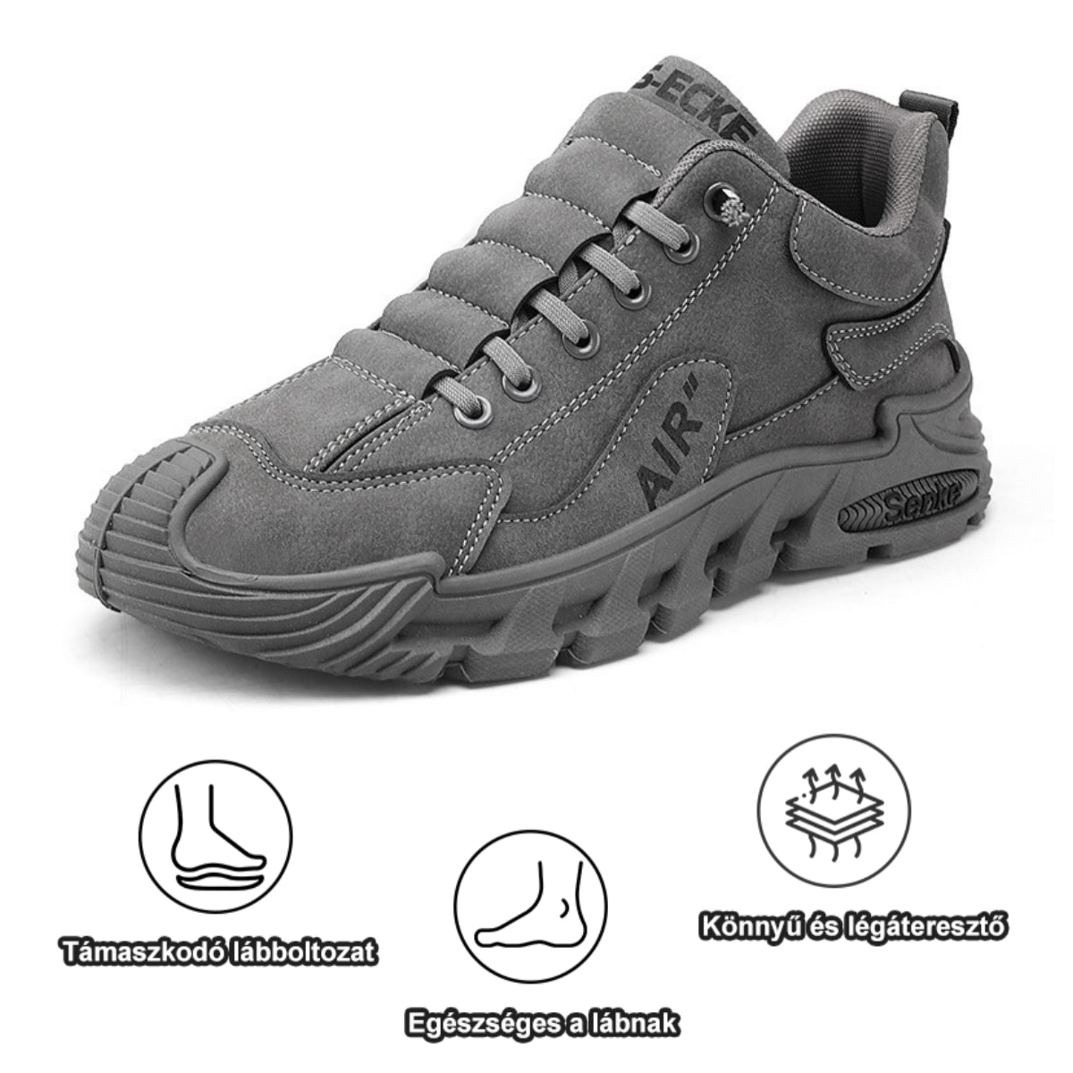 [⏰Ma 50% kedvezmény - Ne hagyja ki] Ergonomikusan tervezett ortopéd cipők - Prémium bőr + kézzel varrott 👞