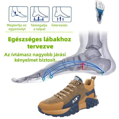 (🔥Ma 50% kedvezmény - ne maradj le!) ⏰Ergonomikus - puha és kényelmes ortopédiai hétköznapi/sportcipő (lábboltozat-támasz, járástámasz)