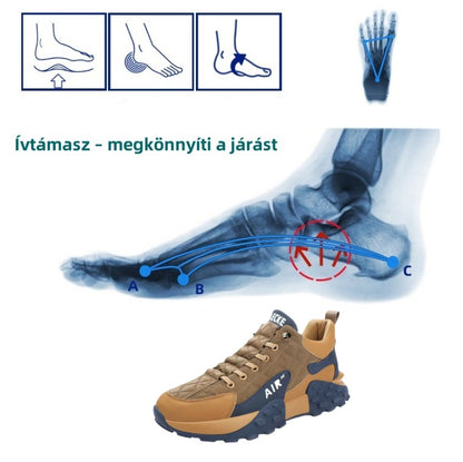 [🔥Ma féláron - ne hagyd ki] Ergonomikus kialakítású ortopéd cipő - ívtartó kialakítás 👞Könnyen megszabadulhatsz a lábfájdalmaktól