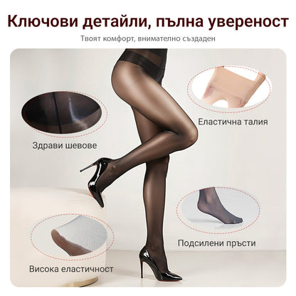 【✨1+1 безплатно】2026 Високо еластични дамски чорапогащи