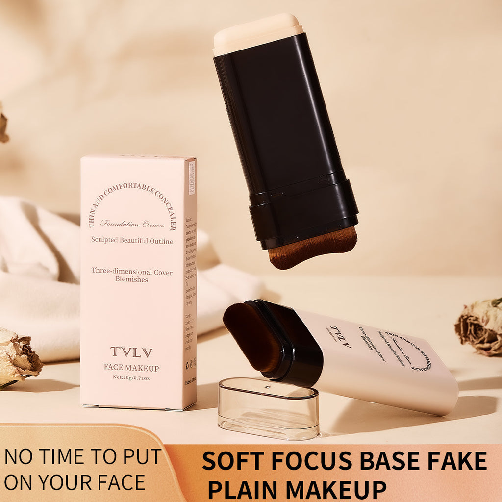 【💰50% zľava pri kúpe 2 kusov】🔥Hydratačná ľahká podkladová tyčinka so štetcom