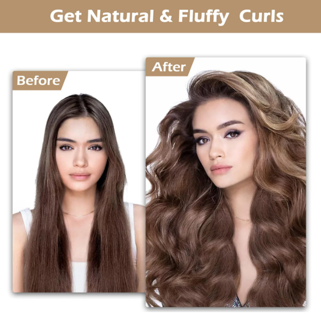 Kulmy Kitsch Rosewood Satin bez ohrevu - Mäkké a jemné kulmy na vlasy (6 ks)