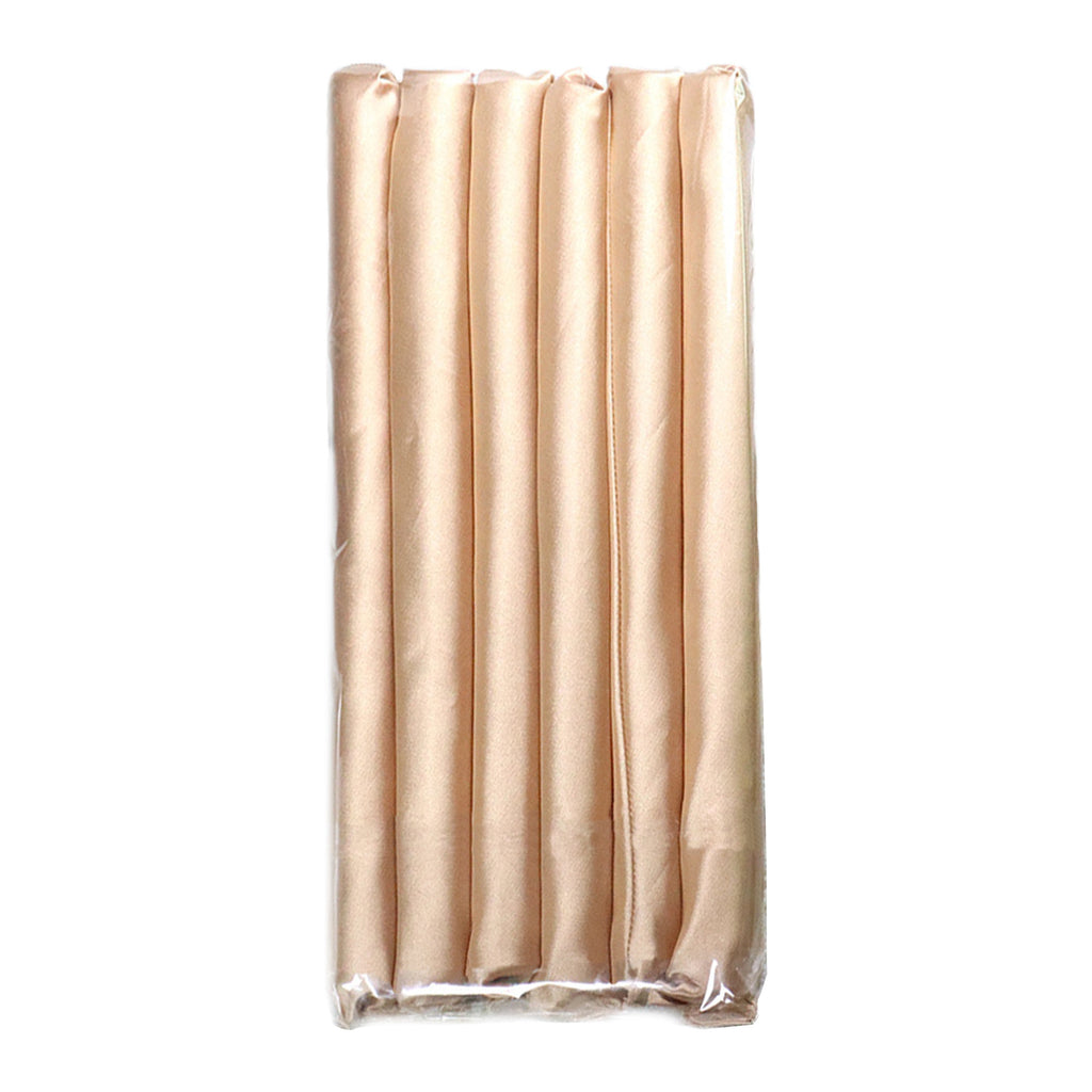 Kulmy Kitsch Rosewood Satin bez ohrevu - Mäkké a jemné kulmy na vlasy (6 ks)