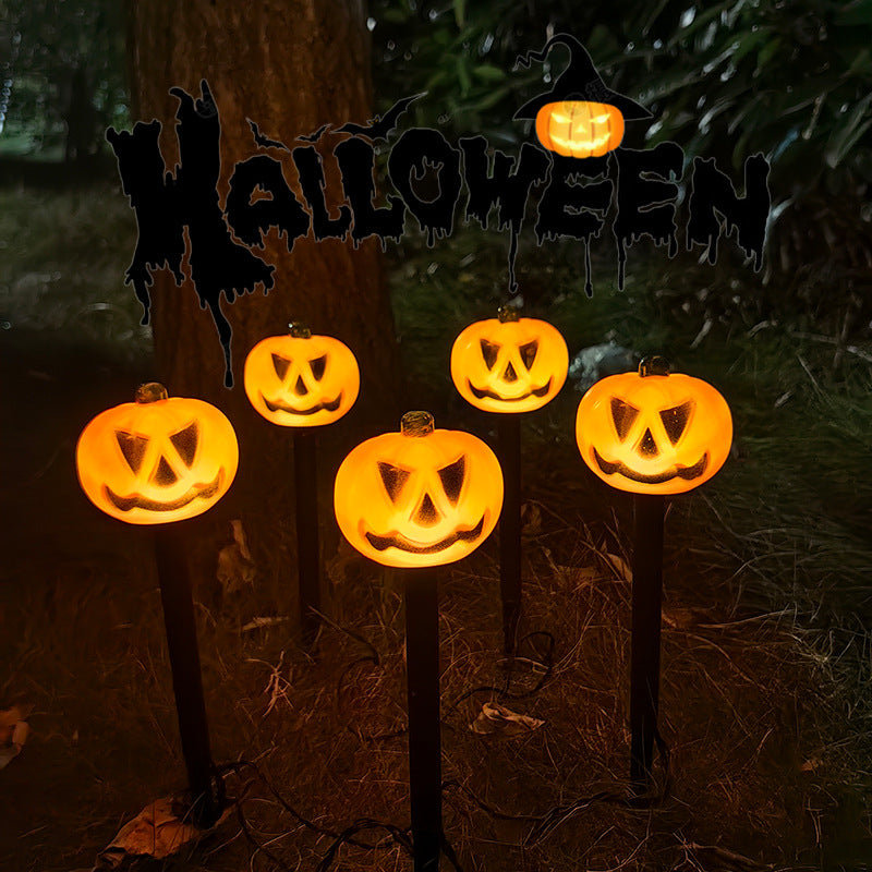 💡Balenie 6 solárnych halloweenskych LED svetiel na zem