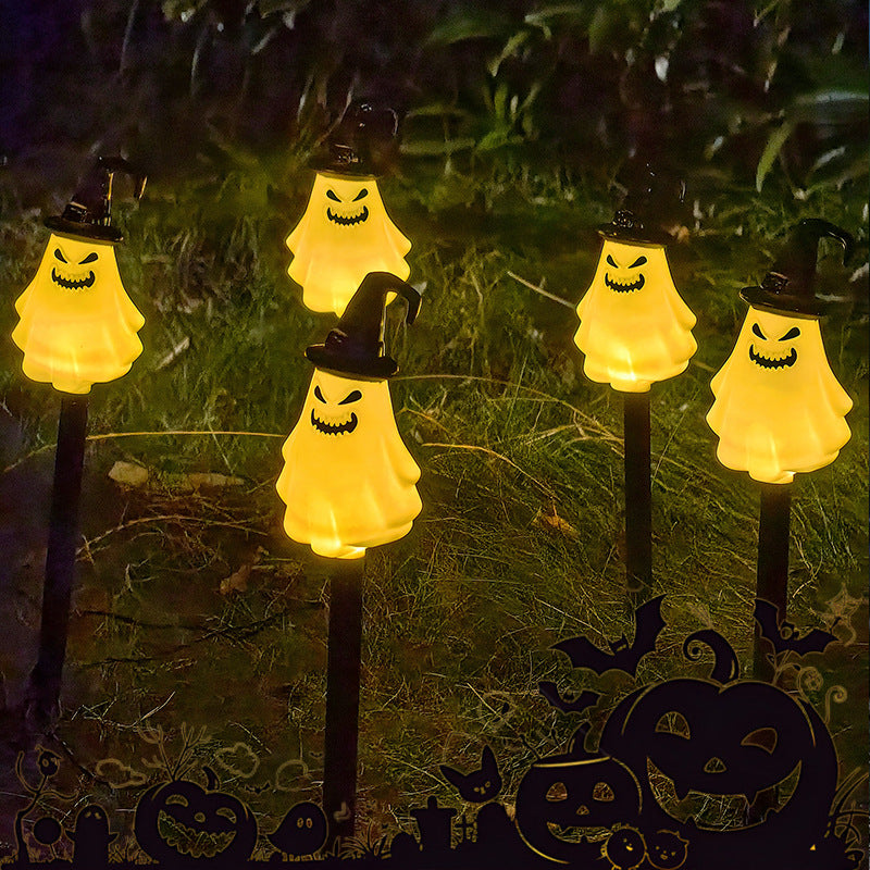 💡Balenie 6 solárnych halloweenskych LED svetiel na zem