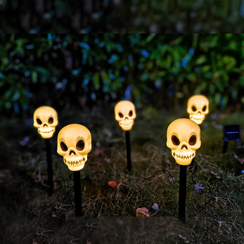 💡Balenie 6 solárnych halloweenskych LED svetiel na zem