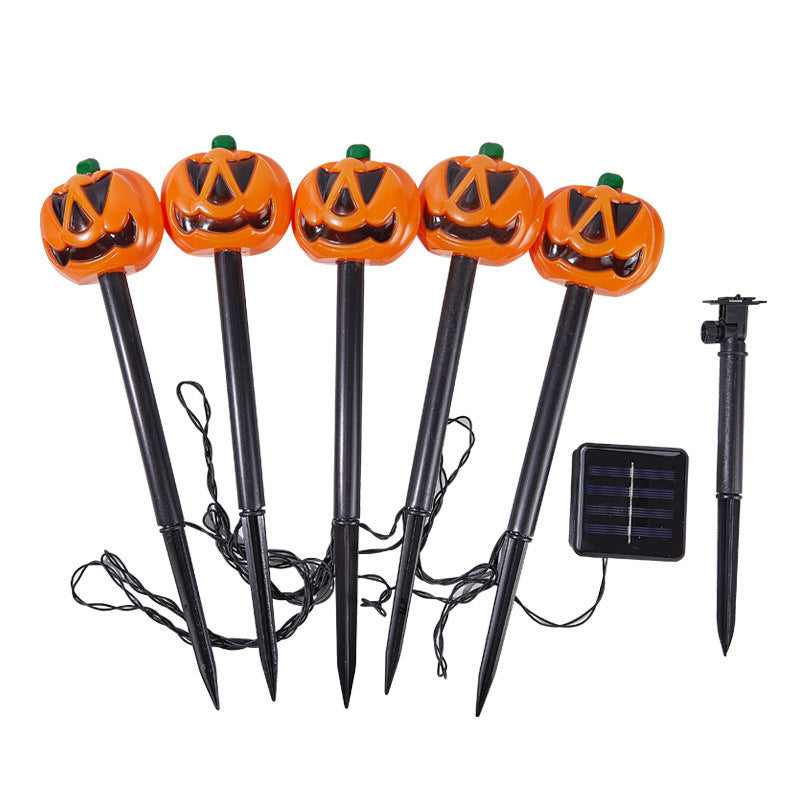 💡Balenie 6 solárnych halloweenskych LED svetiel na zem