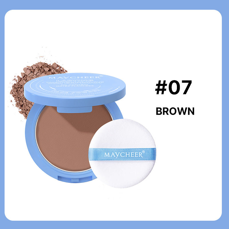 Kozmetický púdrový koláč na držanie make-upu