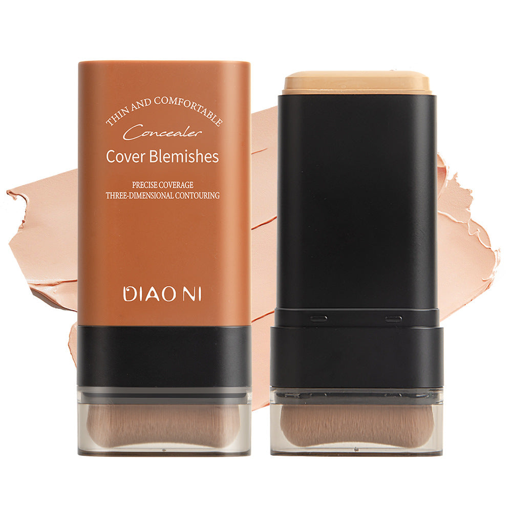 ?Buy 2 Get 1 FREE✨2025 Instant Concealing Foundation Stick with Built-in Brush