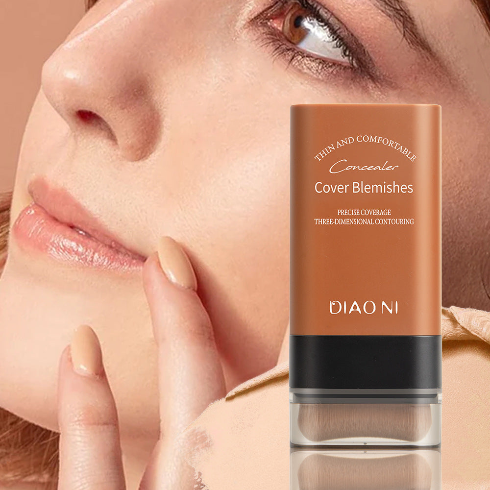 ?Buy 2 Get 1 FREE✨2025 Instant Concealing Foundation Stick with Built-in Brush