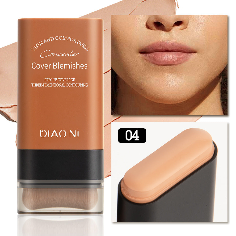 ?Buy 2 Get 1 FREE✨2025 Instant Concealing Foundation Stick with Built-in Brush