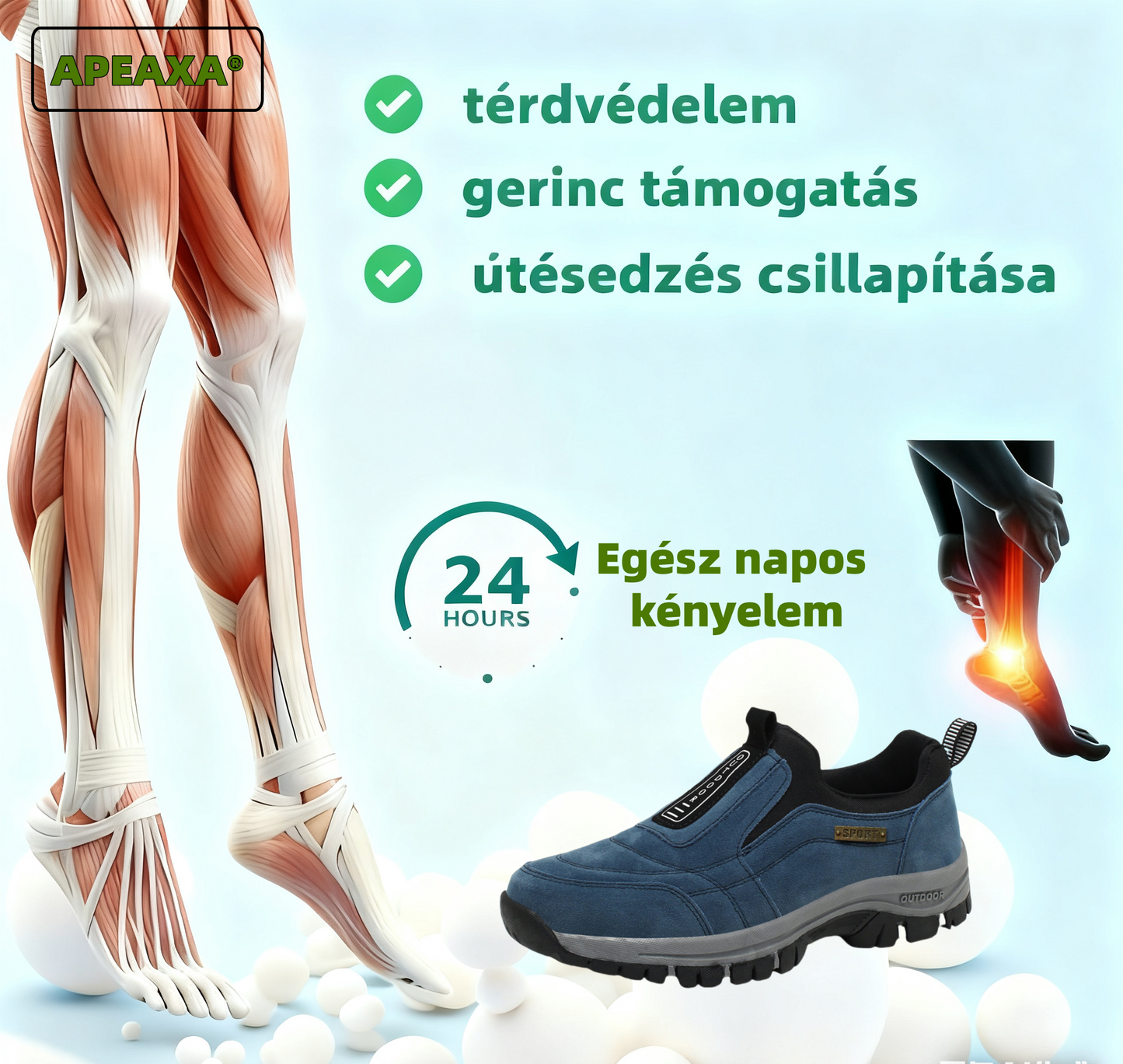 (🔥50% kedvezmény ma - ne maradj le!)⏰ - doazor® márka - Puha és kényelmes német ortopéd cipők ✅(lábboltozat-támasz - lábfájdalom enyhítése)