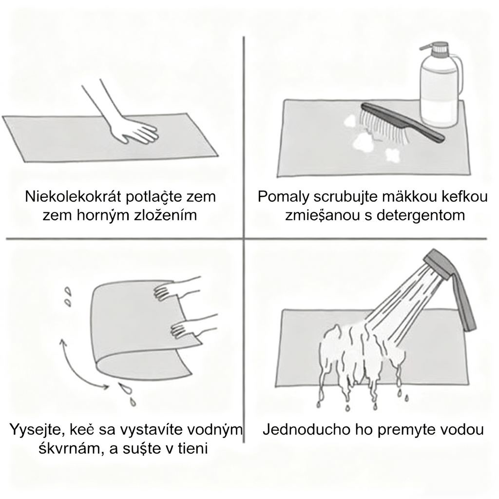 🌸 Kvetinový koberec z kremeliny, savý, protišmykový, 3D vizuálny kvetinový vzor, koberec do spálne, vstupnej časti, kuchyne✨