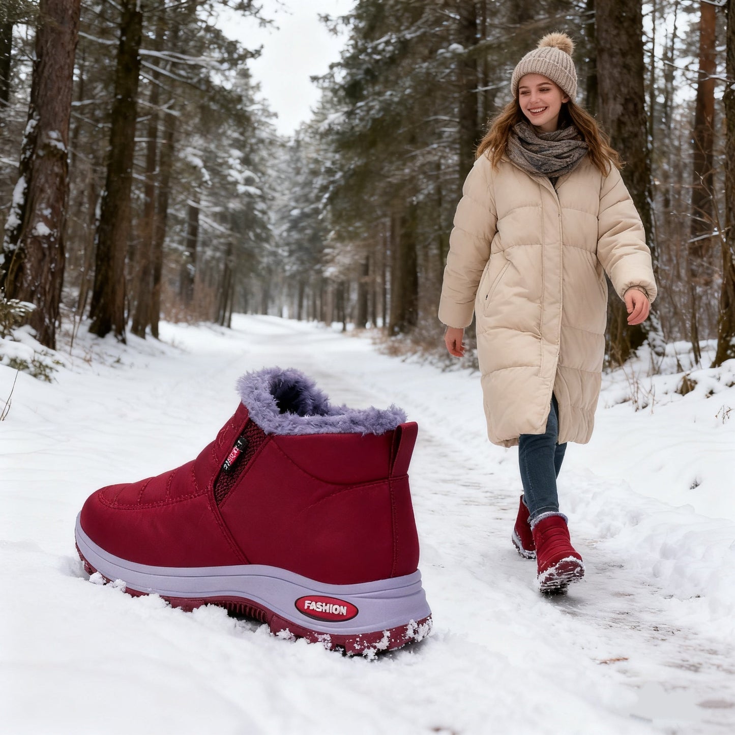 🔥A legkényelmesebb téli cipők 2025-ben - Ergonomikusan tervezett ortopéd cipők a láb-, térd- és hátfájás enyhítésére - Uniszex