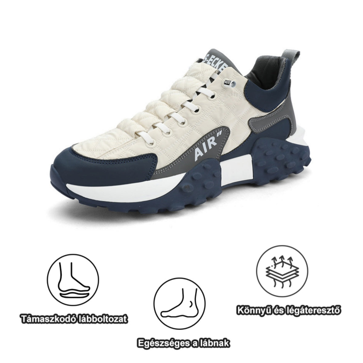 [🔥Ma féláron - ne hagyd ki] Ergonomikus kialakítású ortopéd cipő - ívtartó kialakítás 👞Könnyen megszabadulhatsz a lábfájdalmaktól