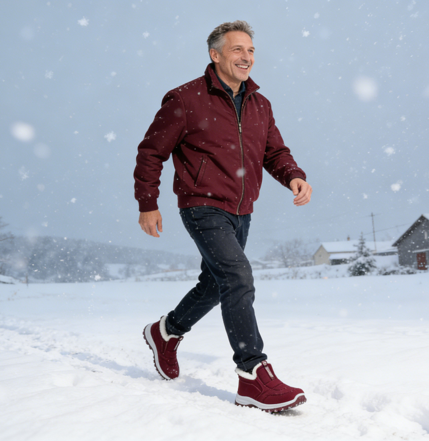 🔥MA 50% KEDVEZMÉNY - NE MARADJ LE｜ ⏰ - Puha és kényelmes téli olasz luxusmárkás velúr ortopéd cipő ｜tartást ad - lábfájdalom csillapítására