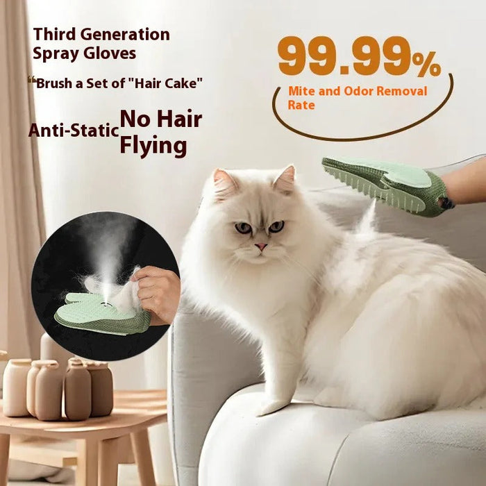 🐈‍⬛Yopoll 4-v-jednom rukavica na úpravu vlasov