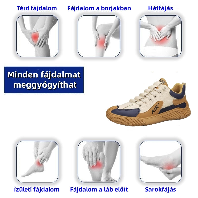 【🎁 Ma 50% kedvezmény - ne hagyd ki】 Ergonomikus kialakítású ortopéd cipő - minőségi bőr + kézi varrás 👞