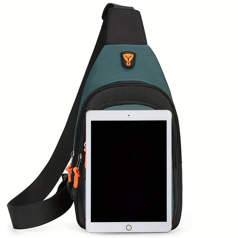 Pánska nepremokavá nylonová crossbody taška