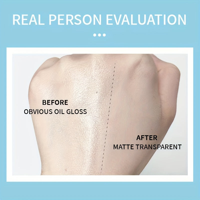 Fixačný púder na kontrolu mastnoty s jemnou textúrou, šetrný k pokožke