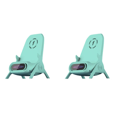 ✨ Стойка за телефон с бързо безжично зареждане - универсална настройка и 360° въртене 🚗📦