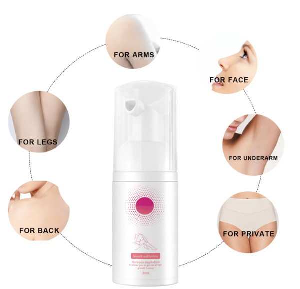 ✨Hladký ako med: Penový sprej na odstránenie chĺpkov