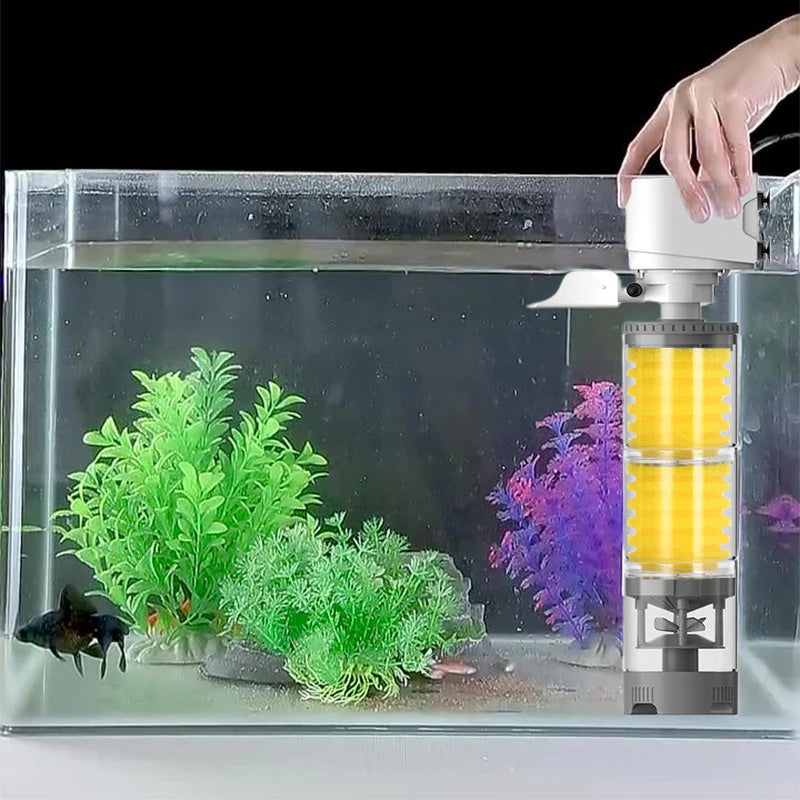 🐟Tiché elektrické akváriové filtre💦
