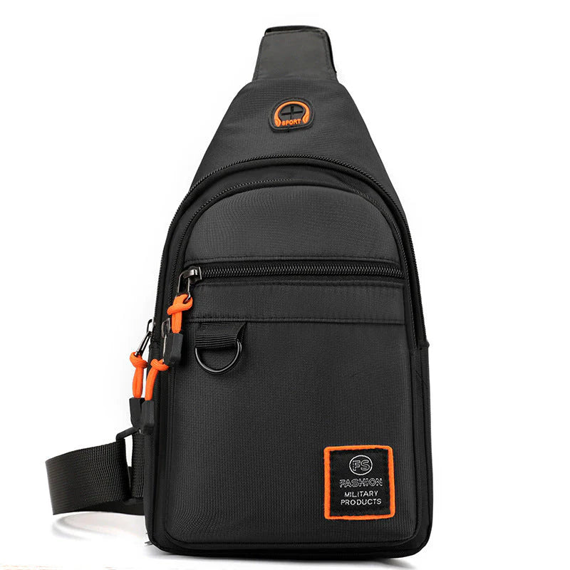 Pánska nepremokavá nylonová crossbody taška