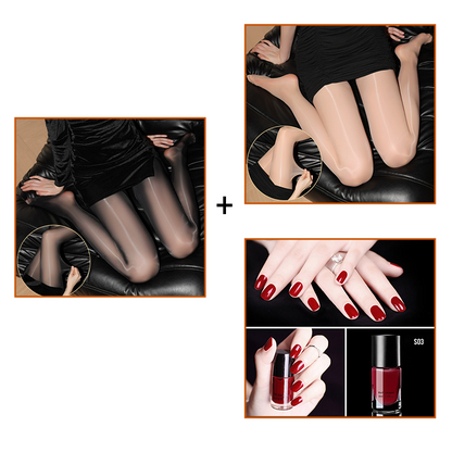 【✨1+1 безплатно】2026 Високо еластични дамски чорапогащи