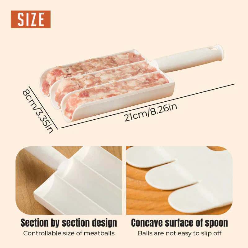 Trojitý stroj na mäsové guľky Creative Kitchen