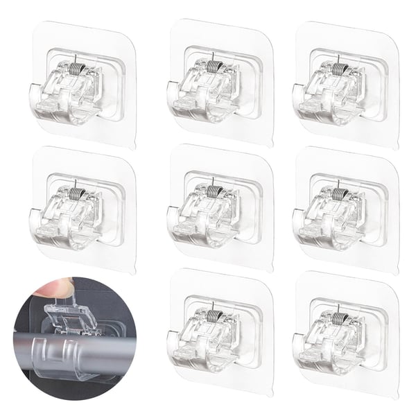 🏡Držiaky na záclonové tyče bez vŕtania