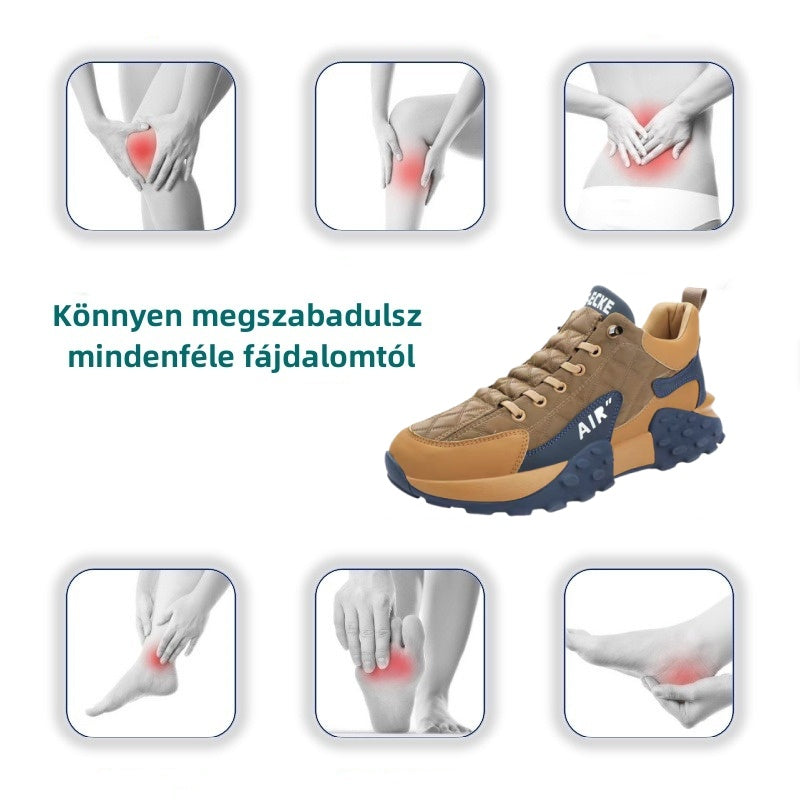 [🔥Ma féláron - ne hagyd ki] Ergonomikus kialakítású ortopéd cipő - ívtartó kialakítás 👞Könnyen megszabadulhatsz a lábfájdalmaktól