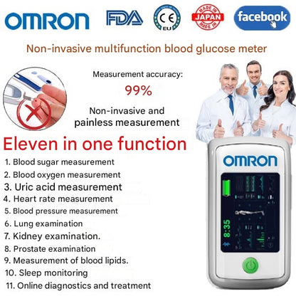 🌈 2025: Omron представя революционен преносим глюкомер