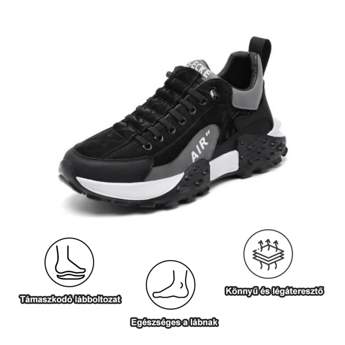 [🔥Ma féláron - ne hagyd ki] Ergonomikus kialakítású ortopéd cipő - ívtartó kialakítás 👞Könnyen megszabadulhatsz a lábfájdalmaktól