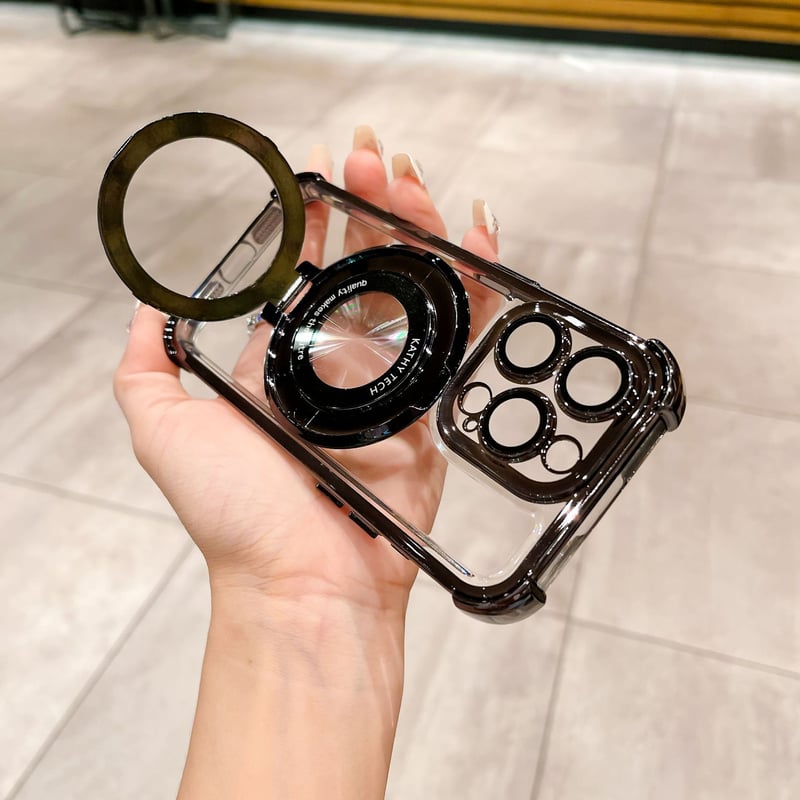 🔥Výpredaj-🔥- Kryt s magnetickým držiakom Airbag Four Corners proti pádu pre iPhone