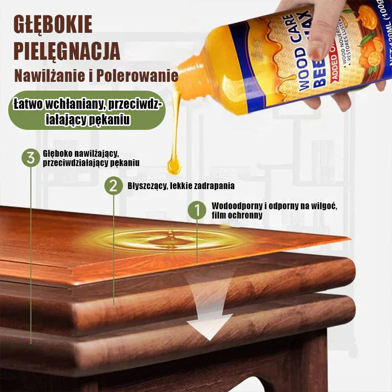 ?Kupte 1 a získejte 1 zdarma ?Přírodní kondicionér na dřevo se včelím voskem a pomerančovým olejem