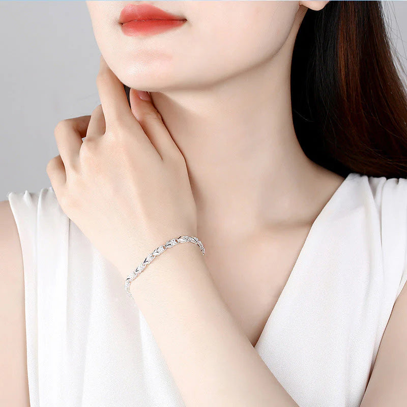 💫Elegantný náramok s lesklou ďatelinou 🍀Časovo obmedzená ponuka