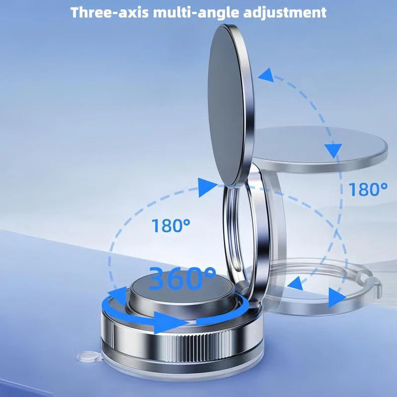 🔥Kúpiť viac Ušetriť viac🔥360° nastaviteľný vákuový magnetický držiak na telefón