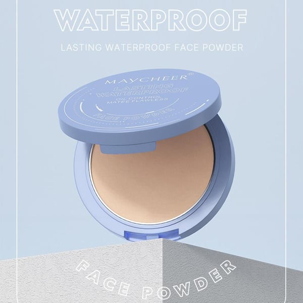 Kozmetický púdrový koláč na držanie make-upu