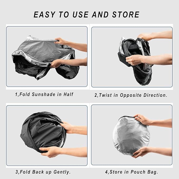 🔥Slnečná clona na čelné sklo auta