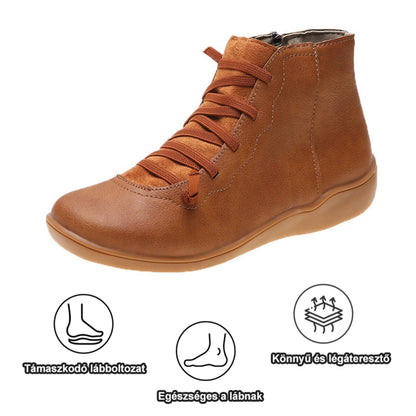 [🎁50% kedvezmény még ma – ne hagyd ki] Ergonomikus kialakítású női bőrcsizma – hatékonyan enyhíti a járási fájdalmat👞Állítsa be a megfelelő testtartást